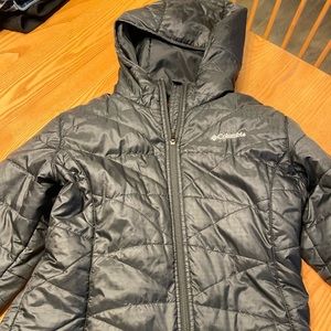 Columbia Omnitech 3/4 length hooded coat